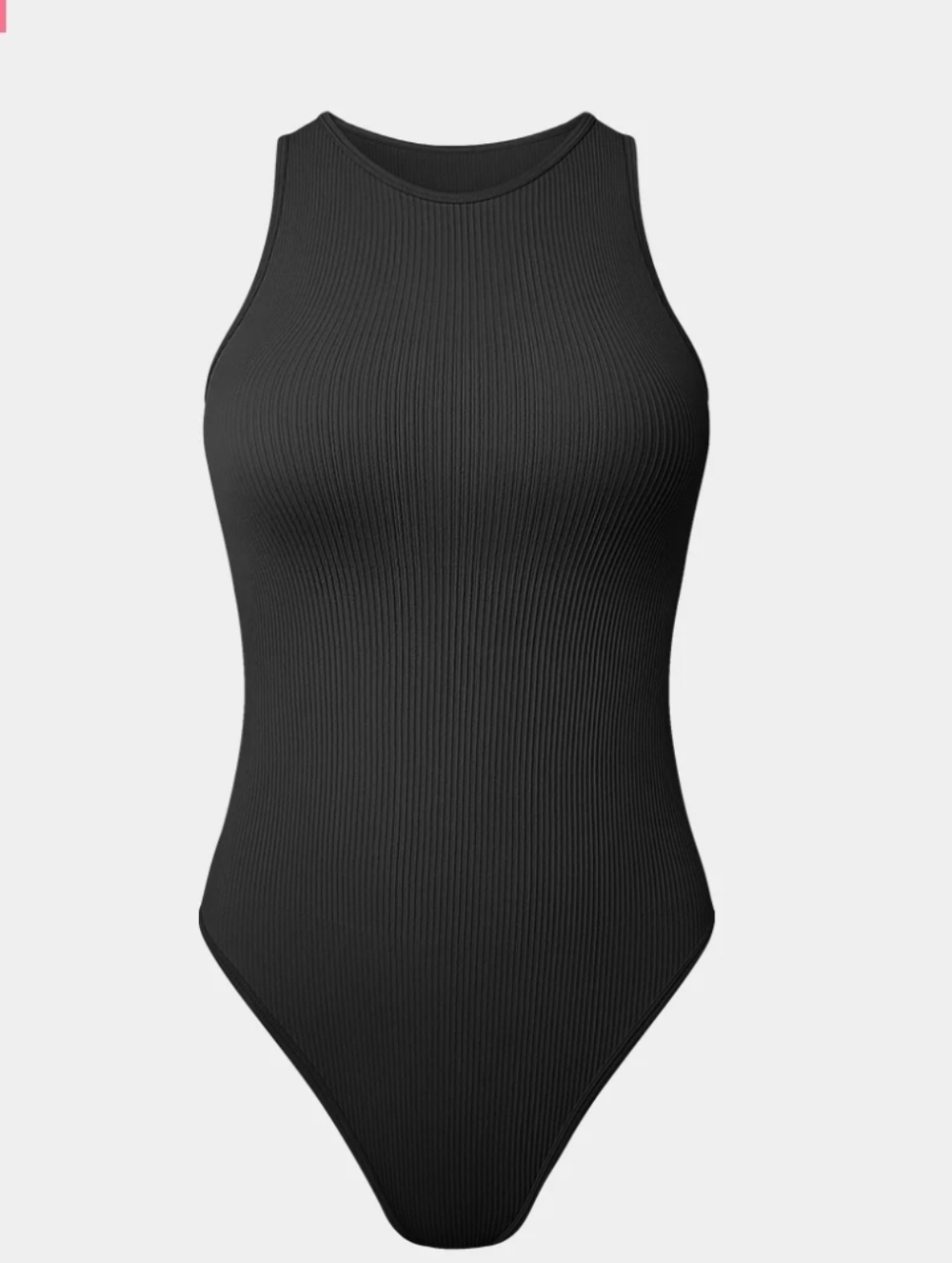 OQQ Sleeveless Halter Neck Bodysuit